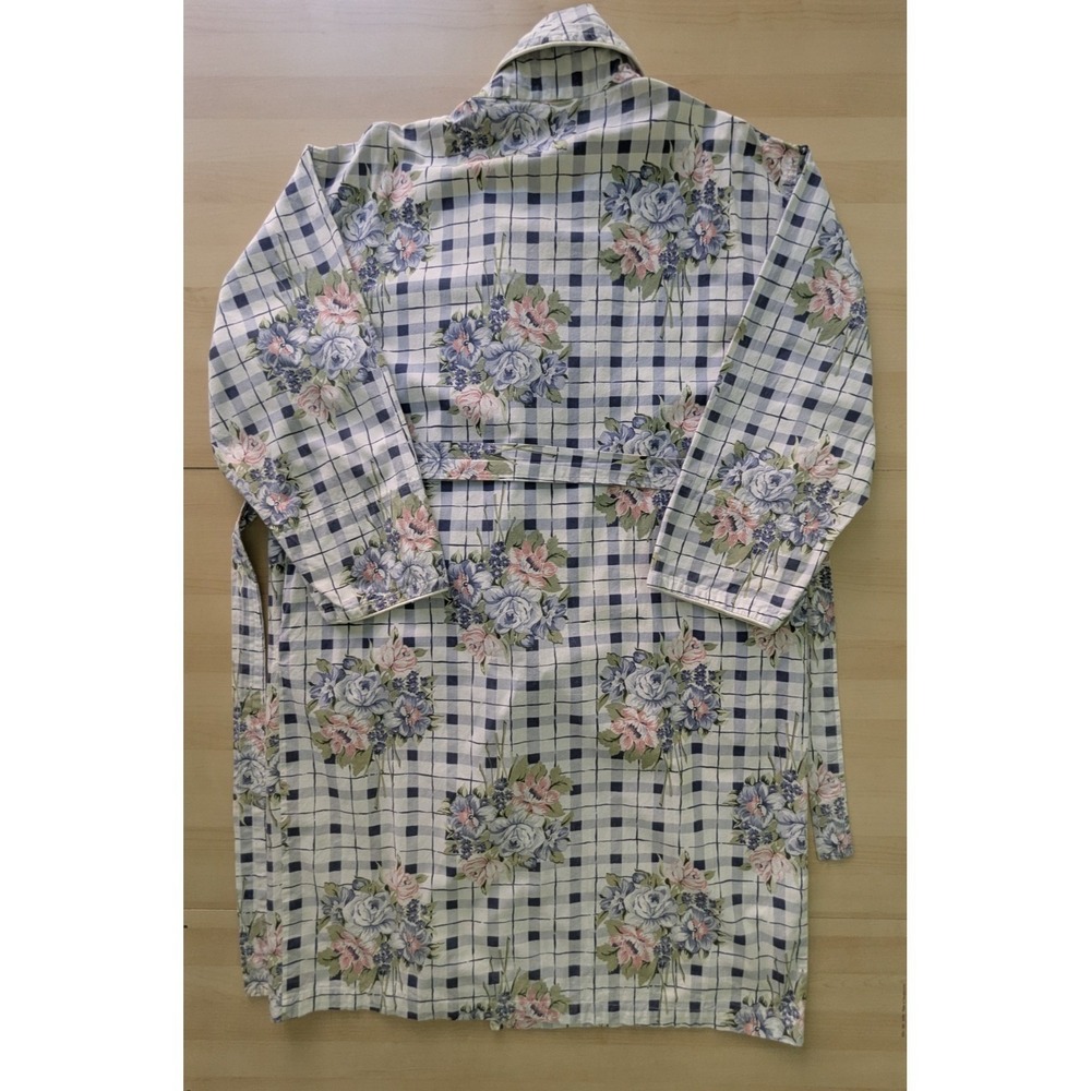 Vintage Robe NAP Rose With‎ Pockets - Picture 10 of 13